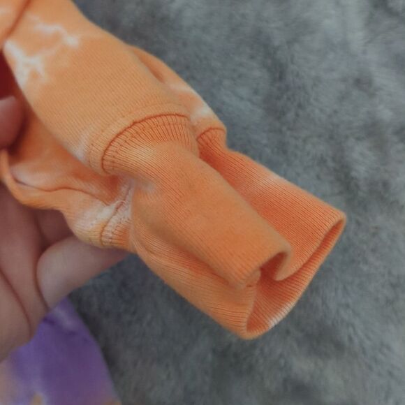 Disney Figment Loves Pigment Spirit Jersey Adult M Purple Orange Tie Dye EPCOT - Picture 5 of 8